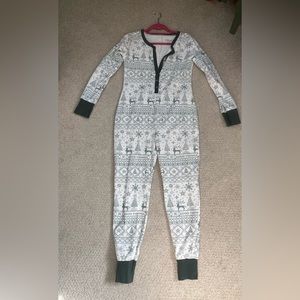 One-piece Sleepwear Onesie Jumper Romper PJ’s PJS pajamas XS jumpsuit lounge